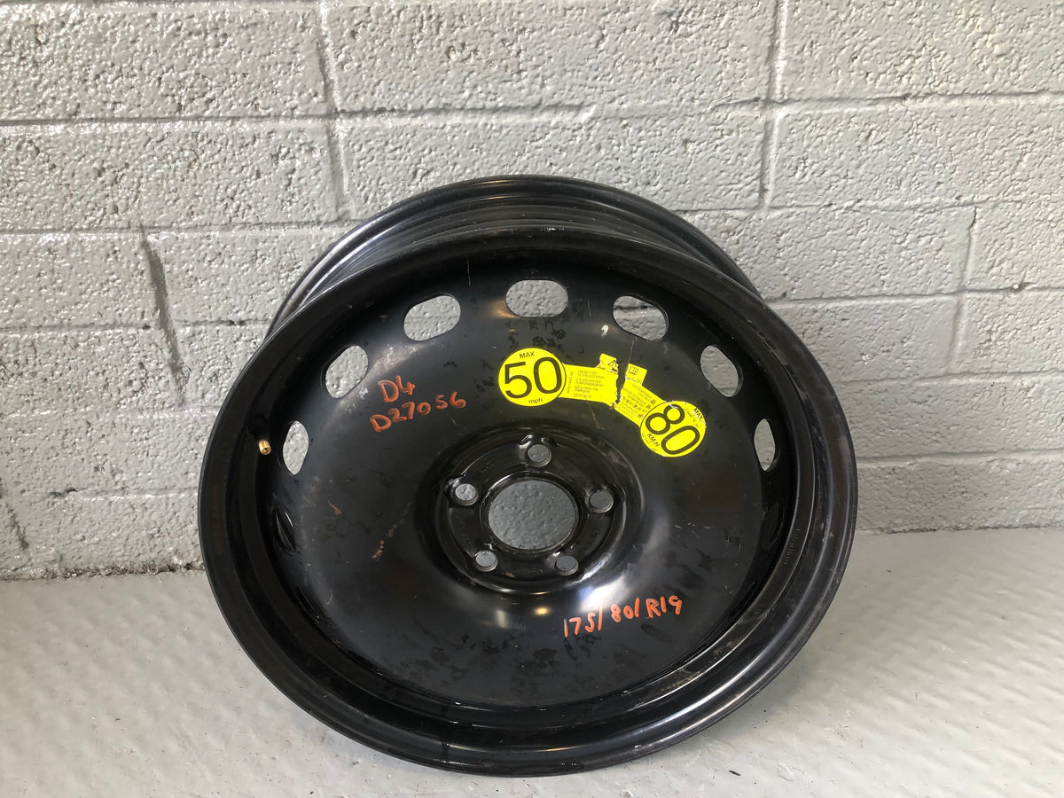 Discovery 4 Steel Wheel 19" Space Saver Wheel 19" x 6J Land Rover D27056
