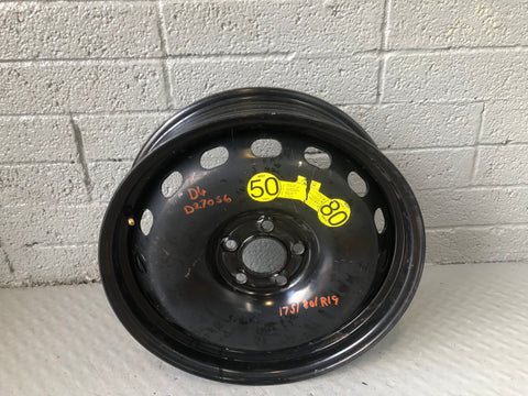 Discovery 4 Steel Wheel 19" Space Saver Wheel 19" x 6J Land Rover D27056