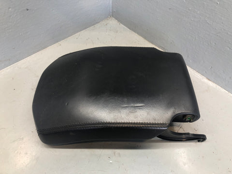 Range Rover L405 Centre Console Front Armrest Lid Black Leather L15056