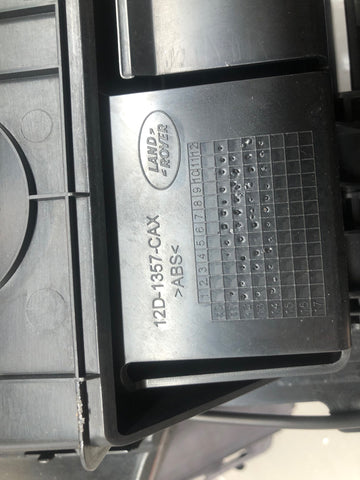 Range Rover Evoque Glove Box in Black 12D 1357 CAX L538 2011 to 2015