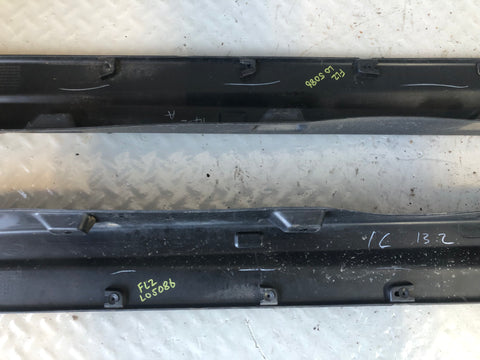 Freelander 2 Sill Cover Trims Pair Land Rover 2006 to 2014 Black Plastic L05086