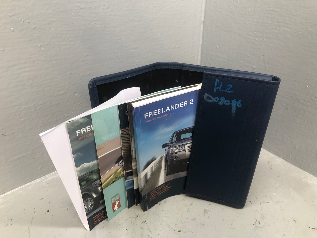 Freelander 2 Handbook User Manual in Wallet Land Rover 2006 to 2011 D08066