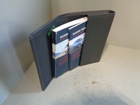Range Rover Handbook Manual User Guides in Wallet L322 Facelift R14073