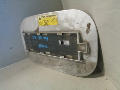 Discovery 3 Fuel Filler Flap in Zermatt Silver Land Rover 2004 to 2009