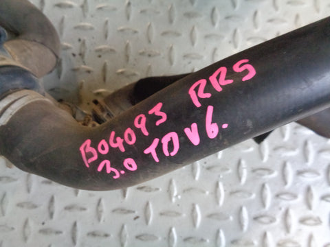 Range Rover Sport Coolant Water Hose Pipe Set 3.0 TDV6 L320 2005 to 2010 B04093