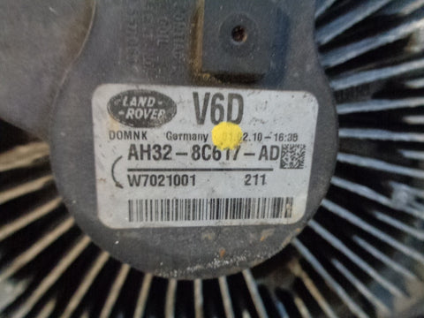 Range Rover Sport Viscous Fan and Coupling AH32-8C617-AD 3.0 TDV6 L320