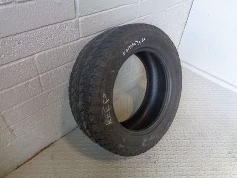 General Grabber A/T Part Worn Tyre 255/60R18 8mm Tread 255 60 18 D190523A