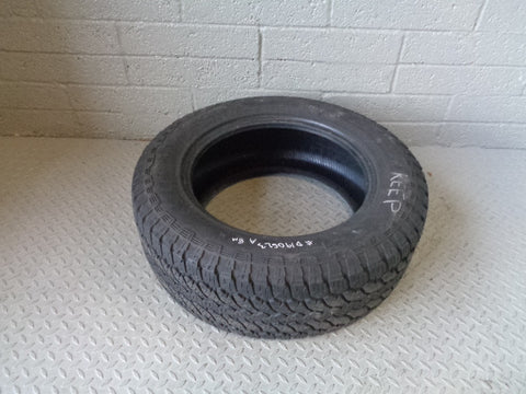 General Grabber A/T Part Worn Tyre 255/60R18 8mm Tread 255 60 18 D190523A