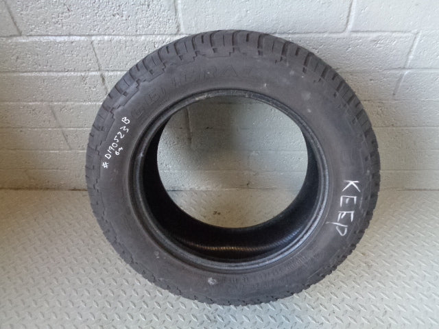 General Grabber A/T Part Worn Tyre 255/60R18 6mm Tread 255 60 18 D190523B