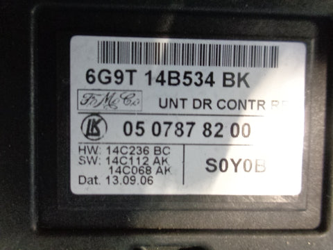 Freelander 2 Rear Door Module Land Rover 6G9T 14B534 BK 2006 to 2011