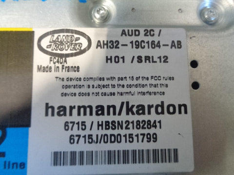 Amplifier Harman Kardon AH32-19C164-AB Discovery 4 Range Rover Sport Land Rover