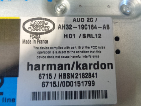 Amplifier Harman Kardon Logic 7 AH32-19C164-AB Discovery 4 Range Rover Sport