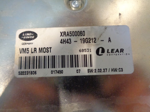 Range Rover L322 Analogue TV Tuner XRA500060 Land Rover 2002 to 2006