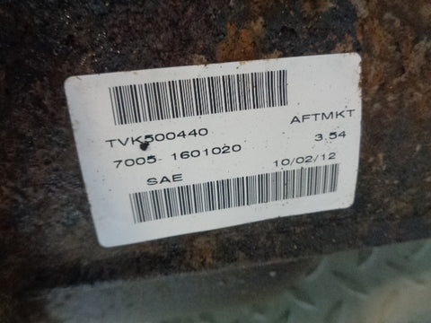 Range Rover Sport Auto Locking Rear Diff TVK500440 2005 to 2009 Ratio 3.54