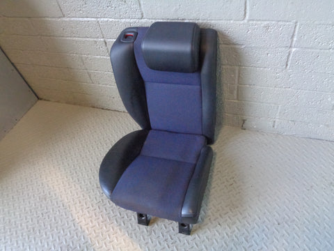 Freelander 2 Seats Set of Electric Half Leather Blue Land Rover 2006 to 2011 B22083