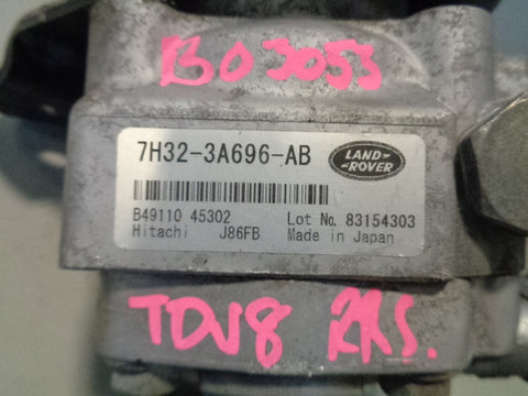 Range Rover Sport Power Steering Pump 7H32-3A696-AB 3.6 TDV8 2006 to 2010