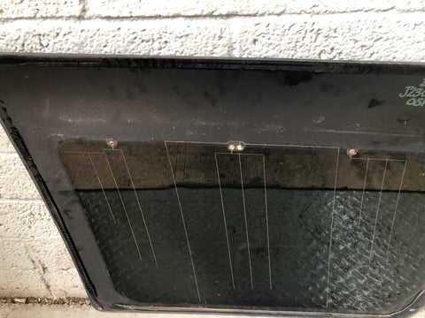 Discovery 4 Window Glass Quarter Off Side Rear Land Rover 2009 to 2016