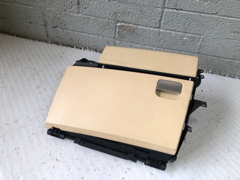 Range Rover Sport Glove Box Complete Upper and Lower Almond 2005 to 2013