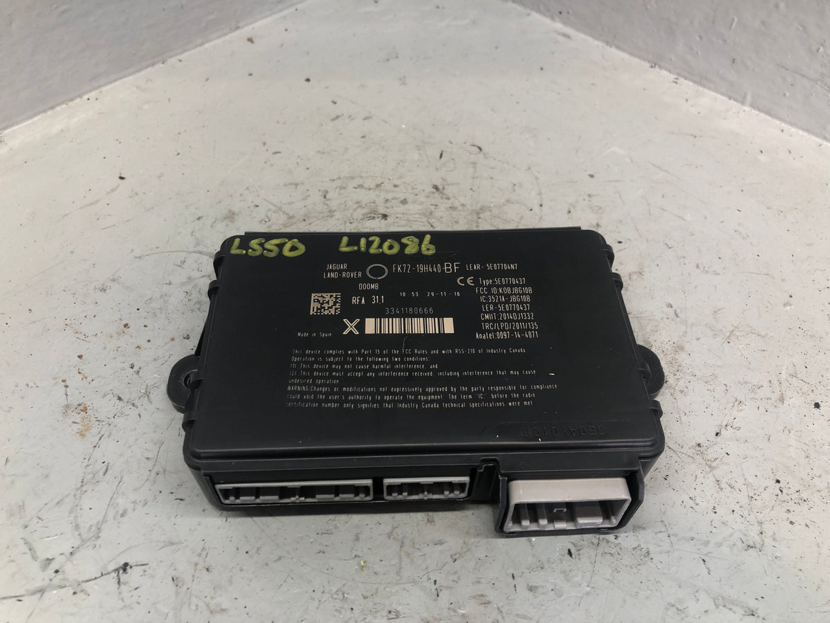 Discovery Sport Keyless Entry Module FK72-19H440-BF L550 2014 to 2019
