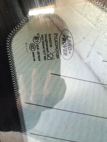 Range Rover Sport Glass Rear Quarter Panel Off Side Tinted L320 2005 to 2013
