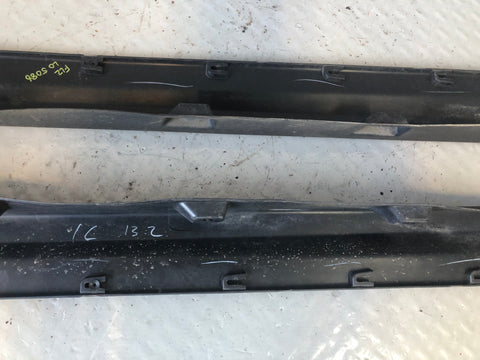Freelander 2 Sill Cover Trims Pair Land Rover 2006 to 2014 Black Plastic L05086