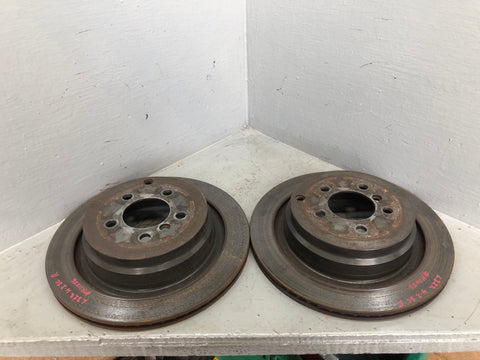 Range Rover Brake Disc Rotors Pair Of Rear L322 2006 to 2010 K11056
