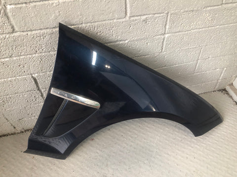 Jaguar XF Wing Front Off Side Right Indigo Blue Metallic JJX X250 2008 to 2015