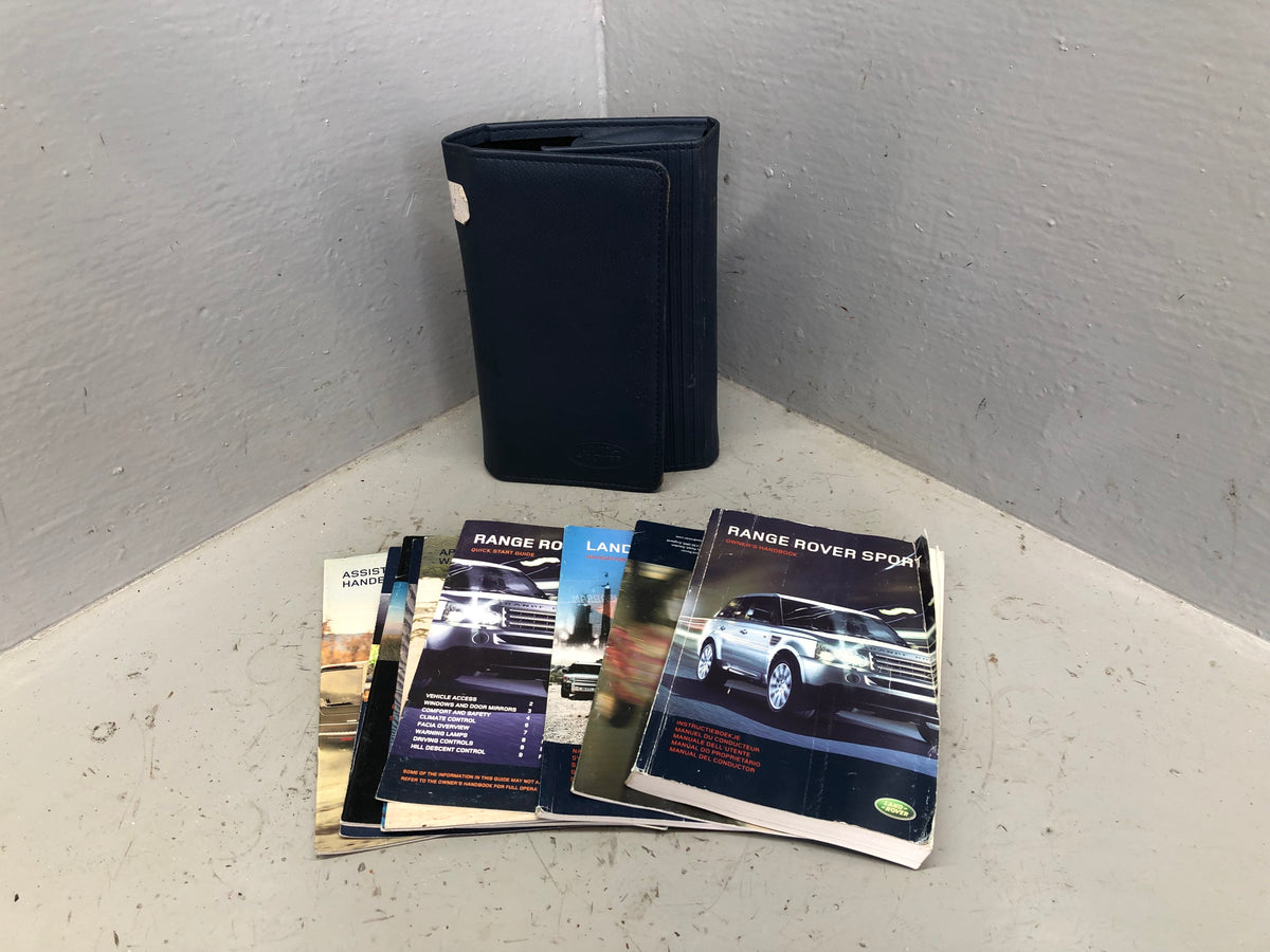 Range Rover Sport Handbook Manual User Guides in Wallet 2005 to 2009 D23096