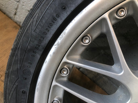 Porsche Boxster 986 BBS Classic II Alloy Wheels Tyres 18" x 4 1996 to 2004