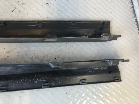 Freelander 2 Sill Cover Trims Pair Land Rover 2006 to 2014 Black Plastic L05086
