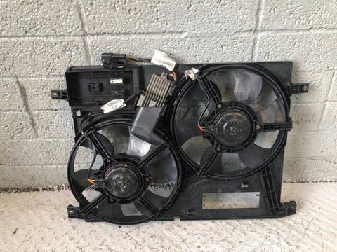 Freelander 1 Fans Twin Main Engine Cooling TD4 2.0 Land Rover 2001 to 2006