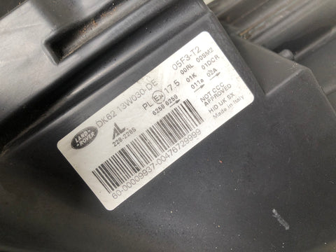 Range Rover Sport Headlight Xenon Near Side Left L494 DK62-13W030-DE