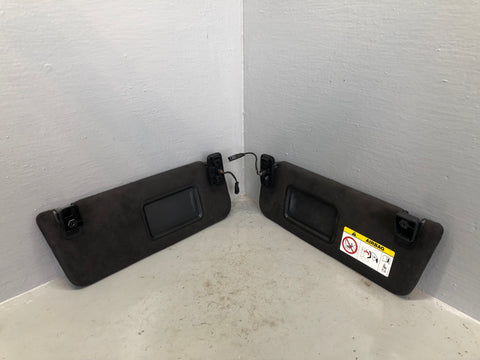 Range Rover Sport Sun Visors Mirrors and Lights Black L494 2014 to 2022 L14096