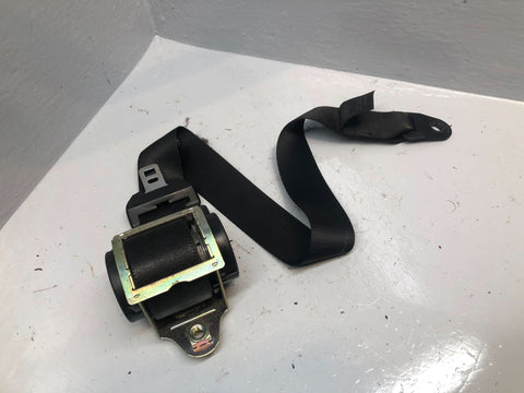Freelander 1 Seat Belt Off Side Front in Black 5 Door Land Rover 1998 to 2006