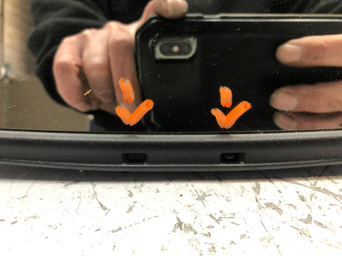 Discovery 2 Rear View Mirror Interior Auto Dip Land Rover 1998 to 2004