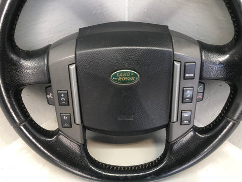 Steering Wheel Multi Function Leather Black Discovery 3 Range Rover Sport K02066