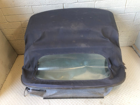 Porsche Boxster 986 Soft Top Hood Roof Convertible in Blue 1996 to 2002