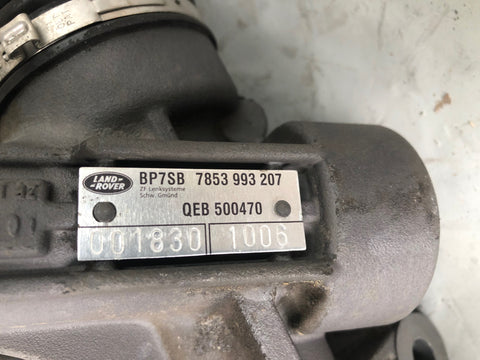 Range Rover L322 Steering Rack QEB500470 3.6 TDV8 4.2 V8 2005 to 2010
