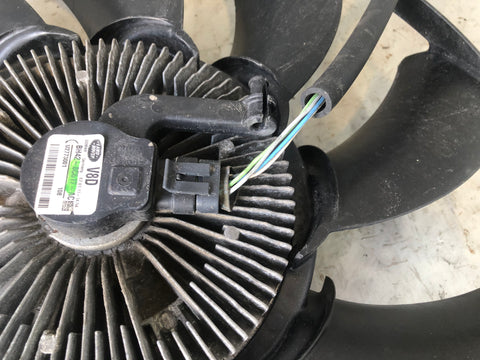 Range Rover L322 Viscous Fan and Clutch Assembly 4.4 TDV8 BH42-8C617-AC