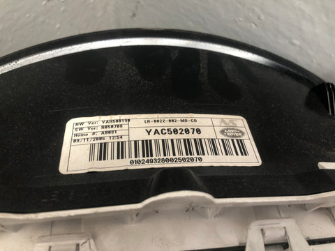 Discovery 3 Instrument Cluster Speedo YAC502070 Land Rover 2006 to 2009