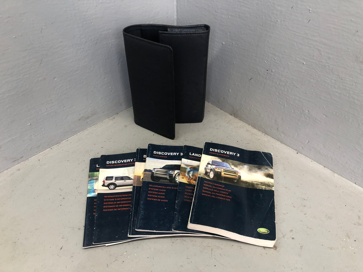 Discovery 3 Handbook User Manual in Wallet Land Rover 2004 to 2009 J17076