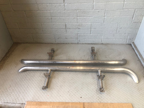 Range Rover L322 Side Steps Pair Of Chrome Land Rover 2002 to 2009 D01076