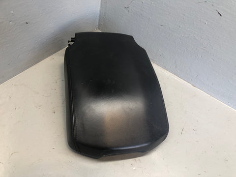 Range Rover L405 Centre Console Front Armrest Lid Black Leather L15056