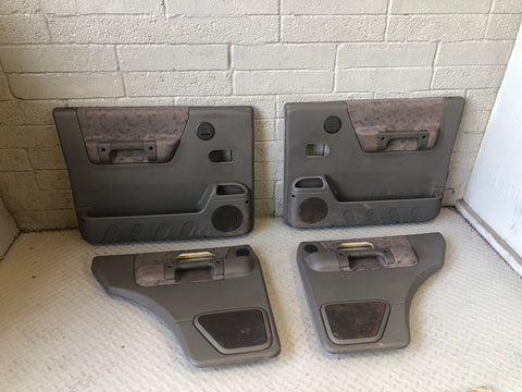 Discovery 2 Door Cards Set of x 4 Grey Land Rover 1998 to 2004 L20076