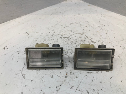 Freelander 2 Number Plate Lights Pair of x 2 Land Rover L359 2006 to 2011
