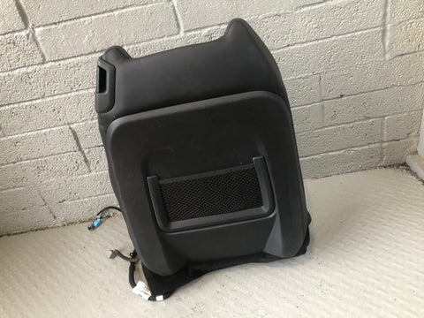 Range Rover Evoque Seat Back Front Near Side Leather Black 3 Door 2011 to 2015
