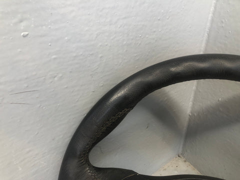Porsche Boxster 986 Steering Wheel 3 Spoke in Black Leather 1996 to 2002