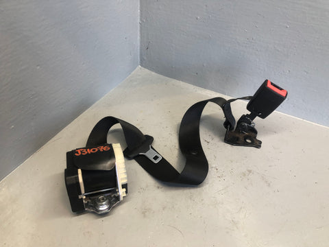 Freelander 2 Seat Belt Centre Rear Black with Buckle Land Rover 2006 to 2011