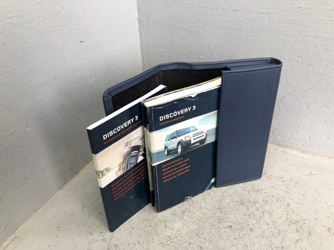 Discovery 3 Handbook User Manual in Wallet Land Rover 2004 to 2009 L03096