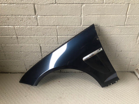 Jaguar XF Wing Front Near Side Left Indigo Blue Metallic JJX X250 2008 to 2015